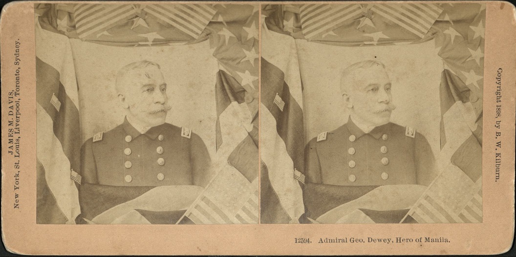 Admiral Geo. Dewey, Hero of Manila.